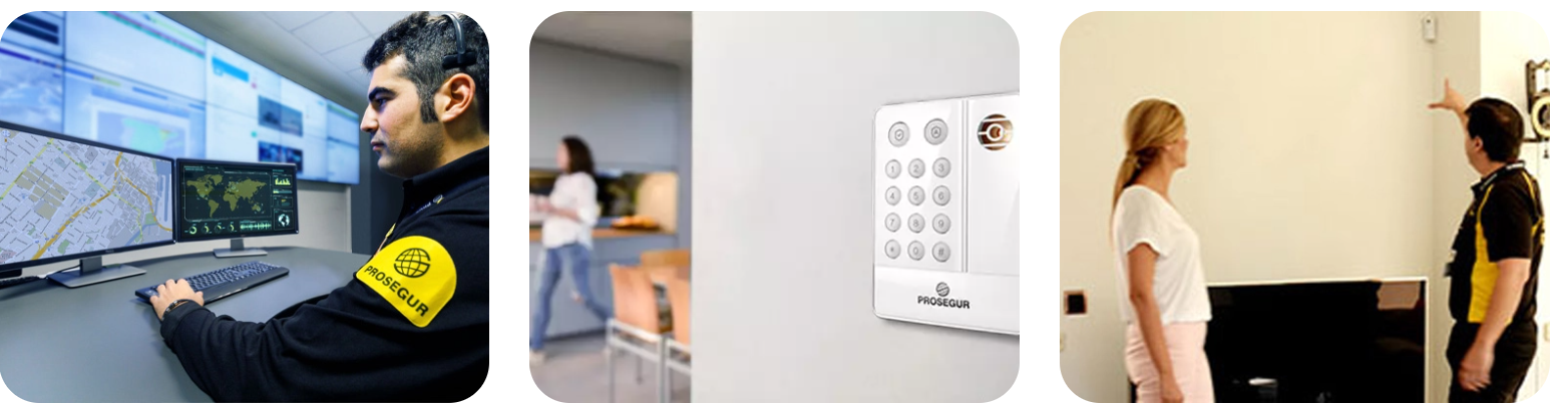 Triple seguridad con Monitoreo, Teclado Inteligente, y Sensores